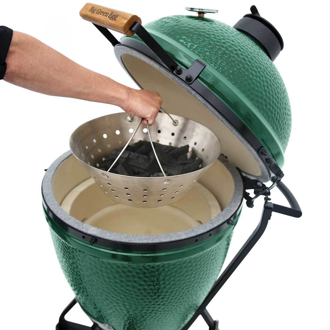 Big Green Egg Stainless Steel Fire Bowls for Large EGG 122674
