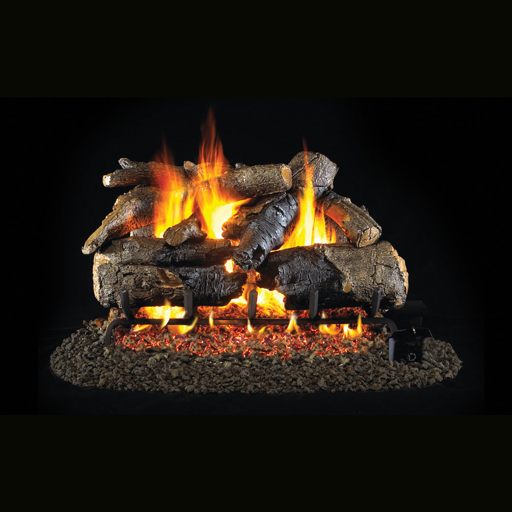 24" Real Fyre Charred American Oak Gas Logs CHAO-24