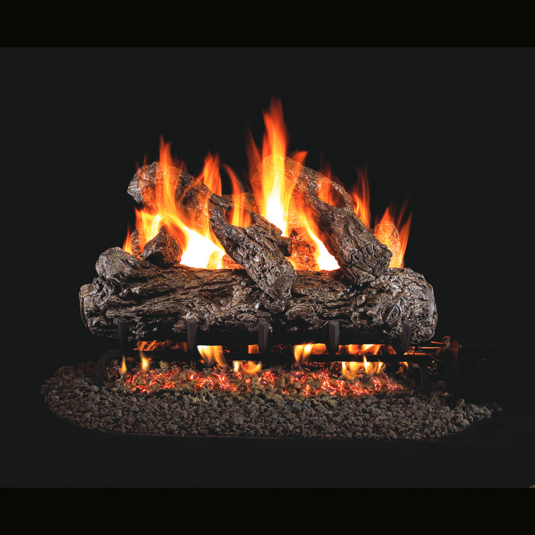24" Real Fyre Rustic Oak Gas Logs HR-24