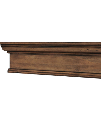 Pearl Mantels 72" Savannah Wood Fireplace Mantel Shelf 420-72-15 - Taos