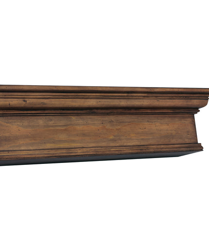 Pearl Mantels 60" Savannah Wood Fireplace Mantel Shelf 420-60-15 - Taos