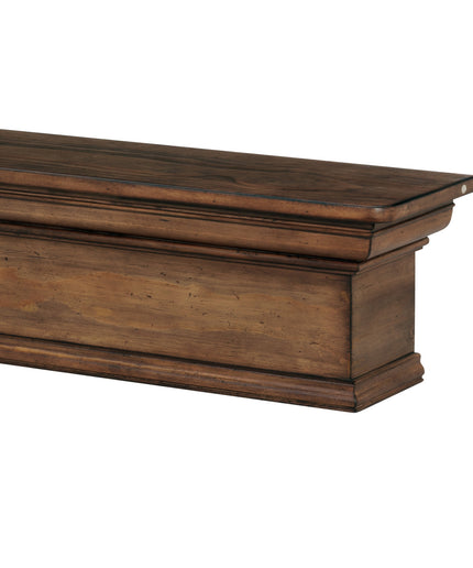 Pearl Mantels 60" Savannah Wood Fireplace Mantel Shelf 420-60-15 - Taos