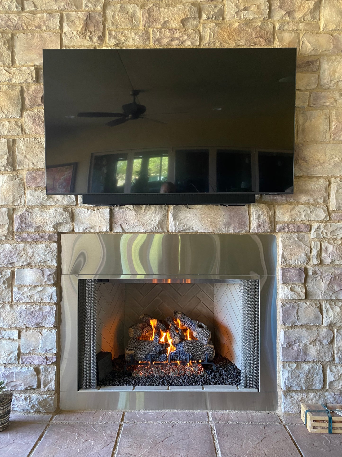 24" Real Fyre Charred Oak Gas Logs CHD-24