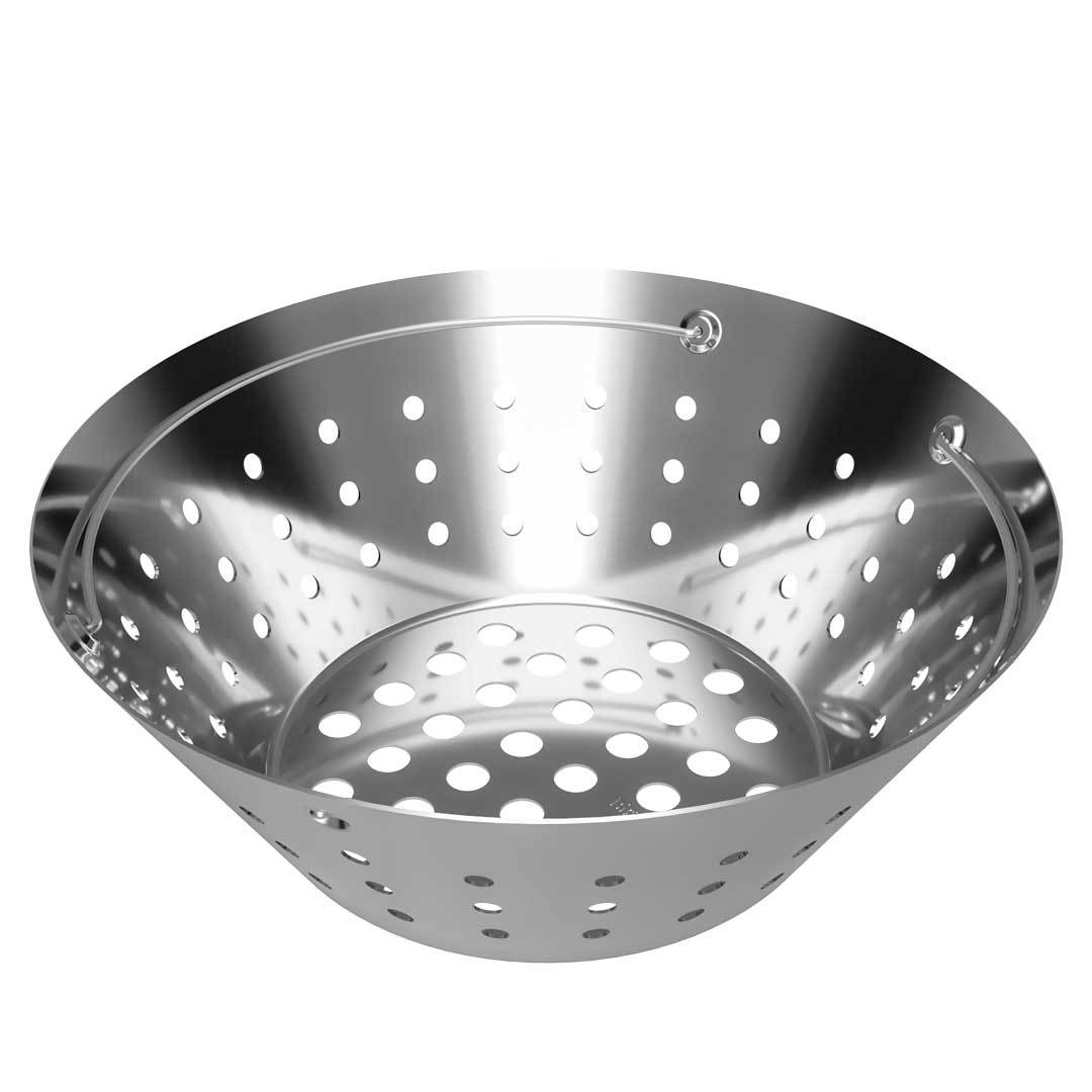 Big Green Egg Stainless Steel Fire Bowls for Large EGG 122674