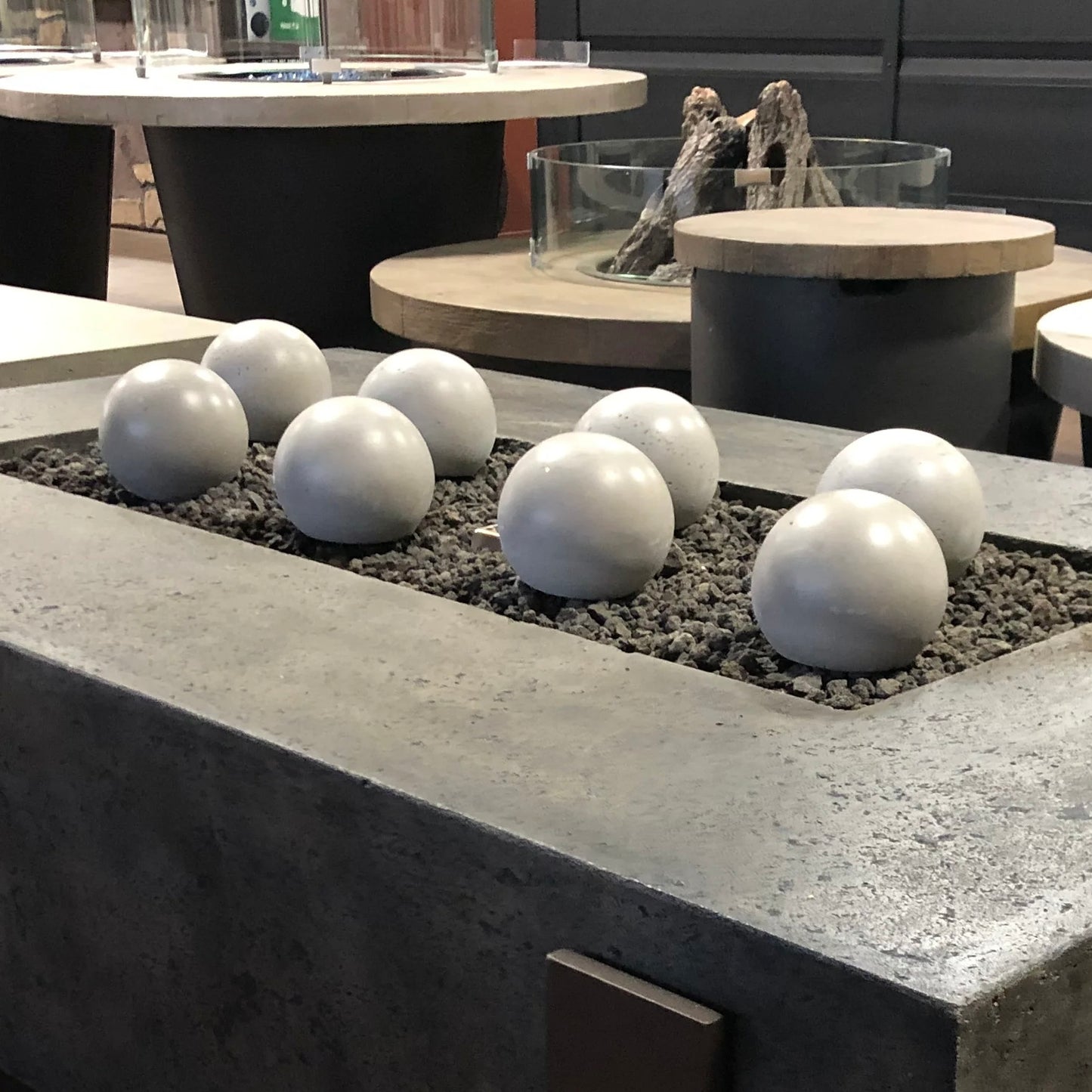 5" Fyre Spheres Graystone FS5-4-GS
