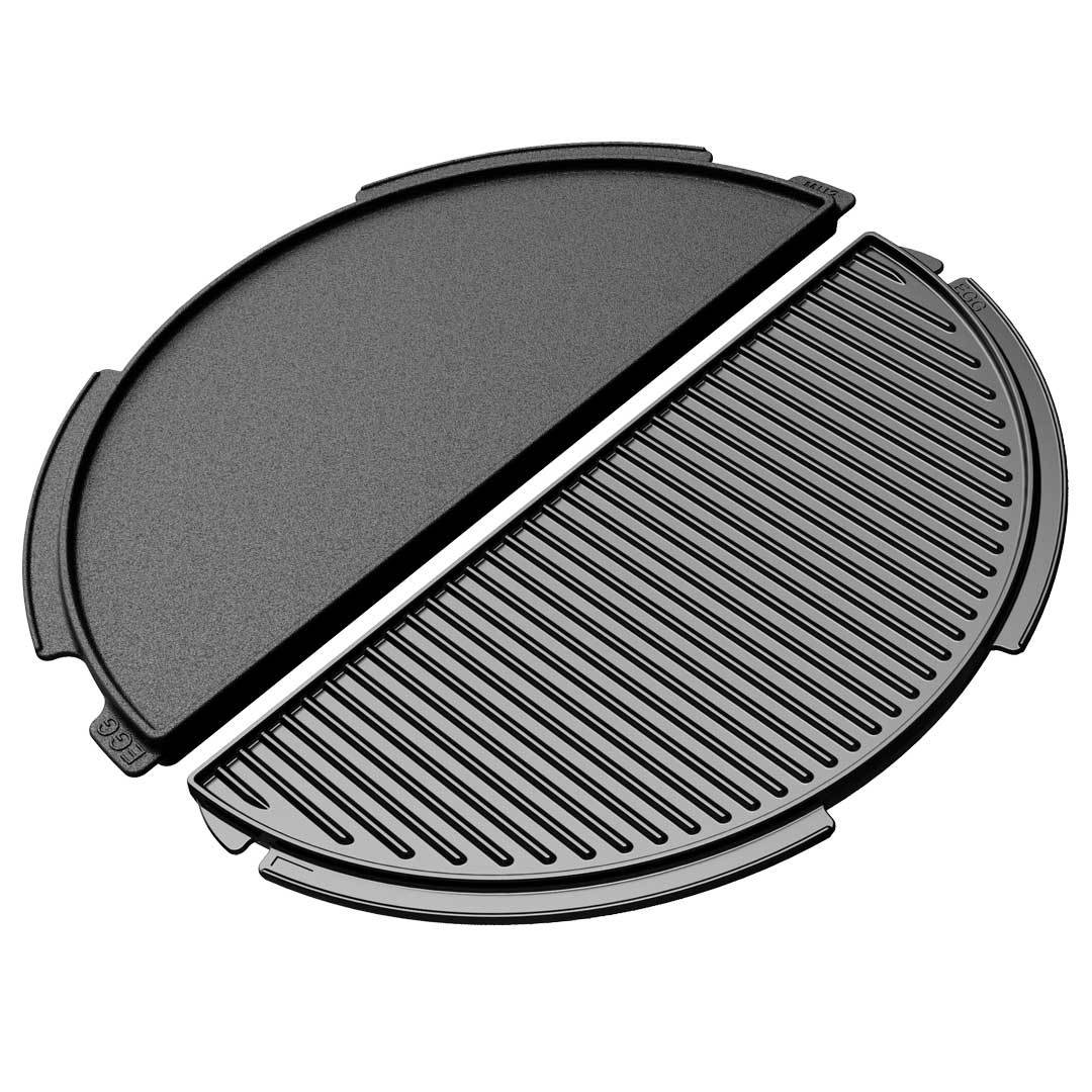 Big Green Egg Half Moon Cast Iron Plancha (2XL, XL) 122995