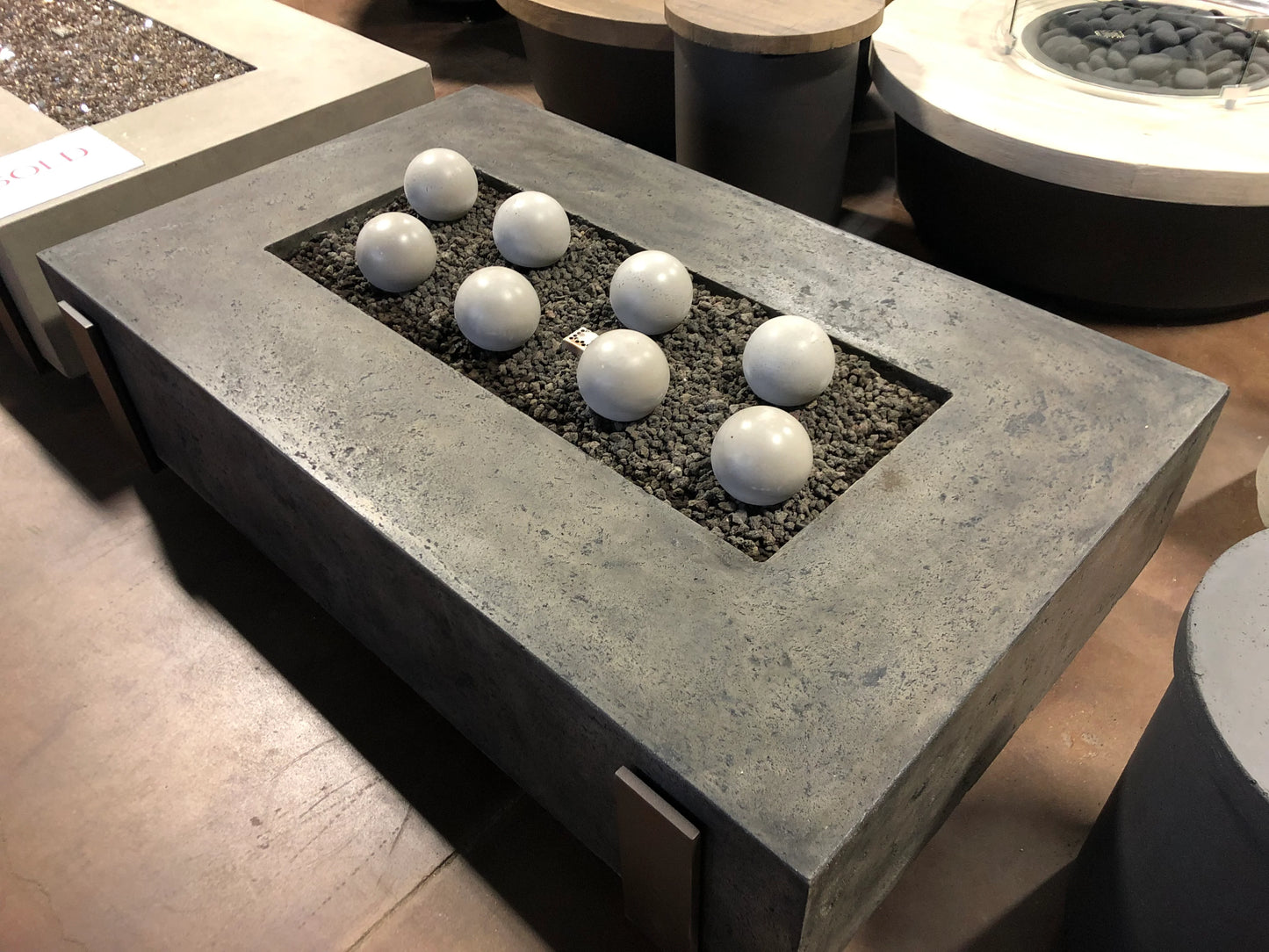 5" Fyre Spheres Graystone FS5-4-GS