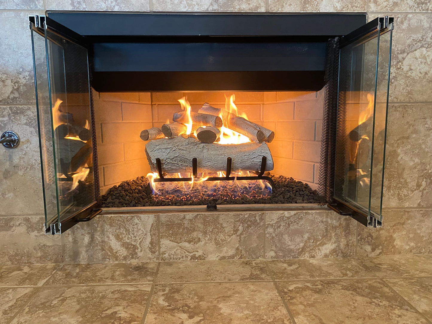 18" Real Fyre Mountain Birch Gas Logs MBW-18