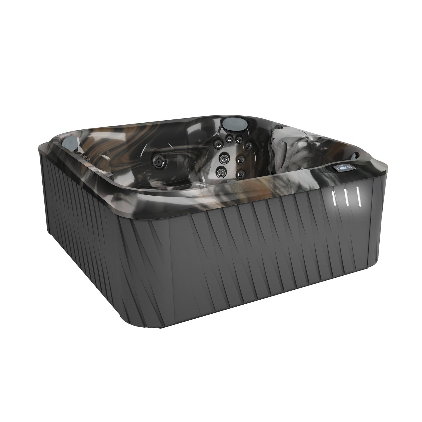 Jacuzzi® J-285™ Hot Tub Package - Midnight Charcoal