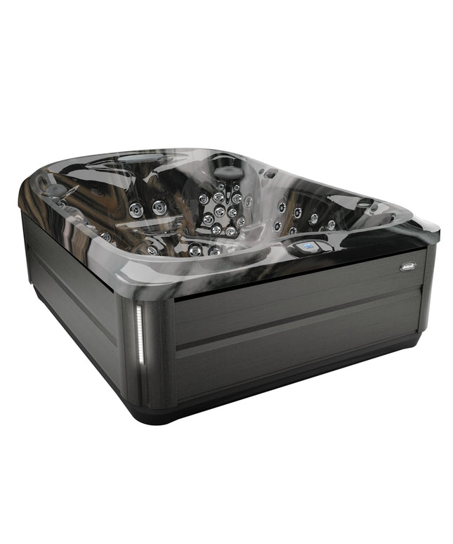 Jacuzzi® J-495™ Hot Tub Package - Midnight Smoked Ebony