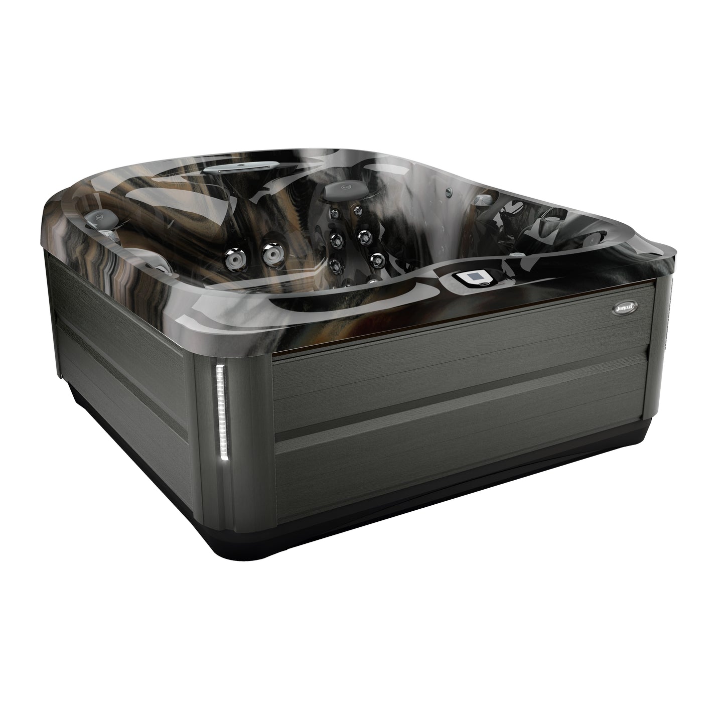 Jacuzzi® J-475™ Hot Tub Package - Midnight Smoked Ebony