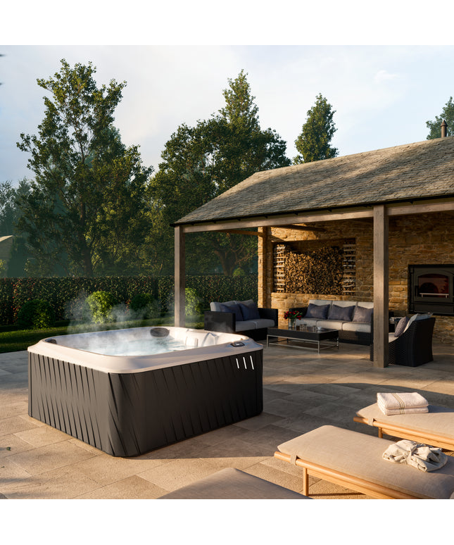 Jacuzzi® J-245™ Hot Tub Package - Platinum Charcoal