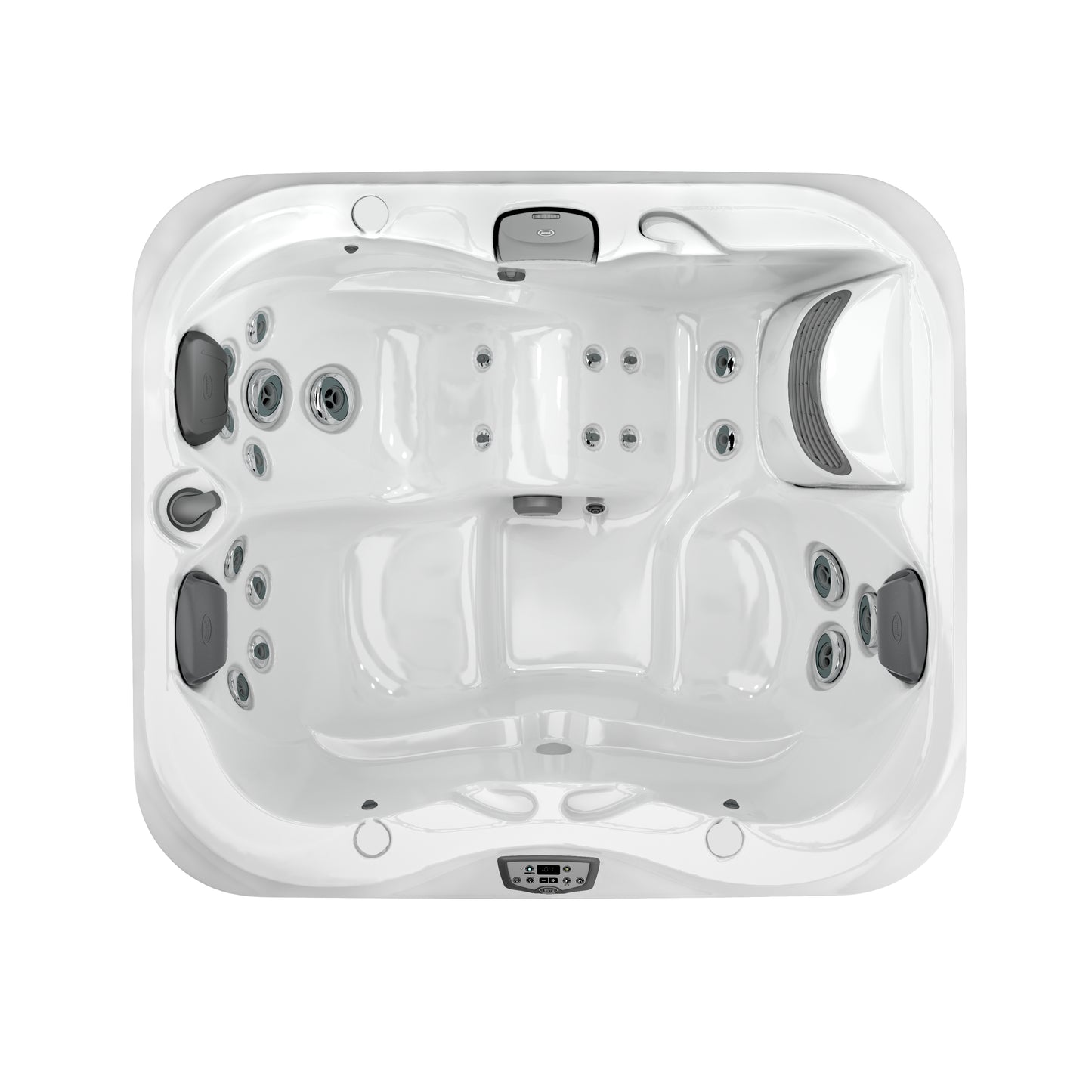 Jacuzzi® J-315™ Hot Tub Package - Platinum Smoked Ebony