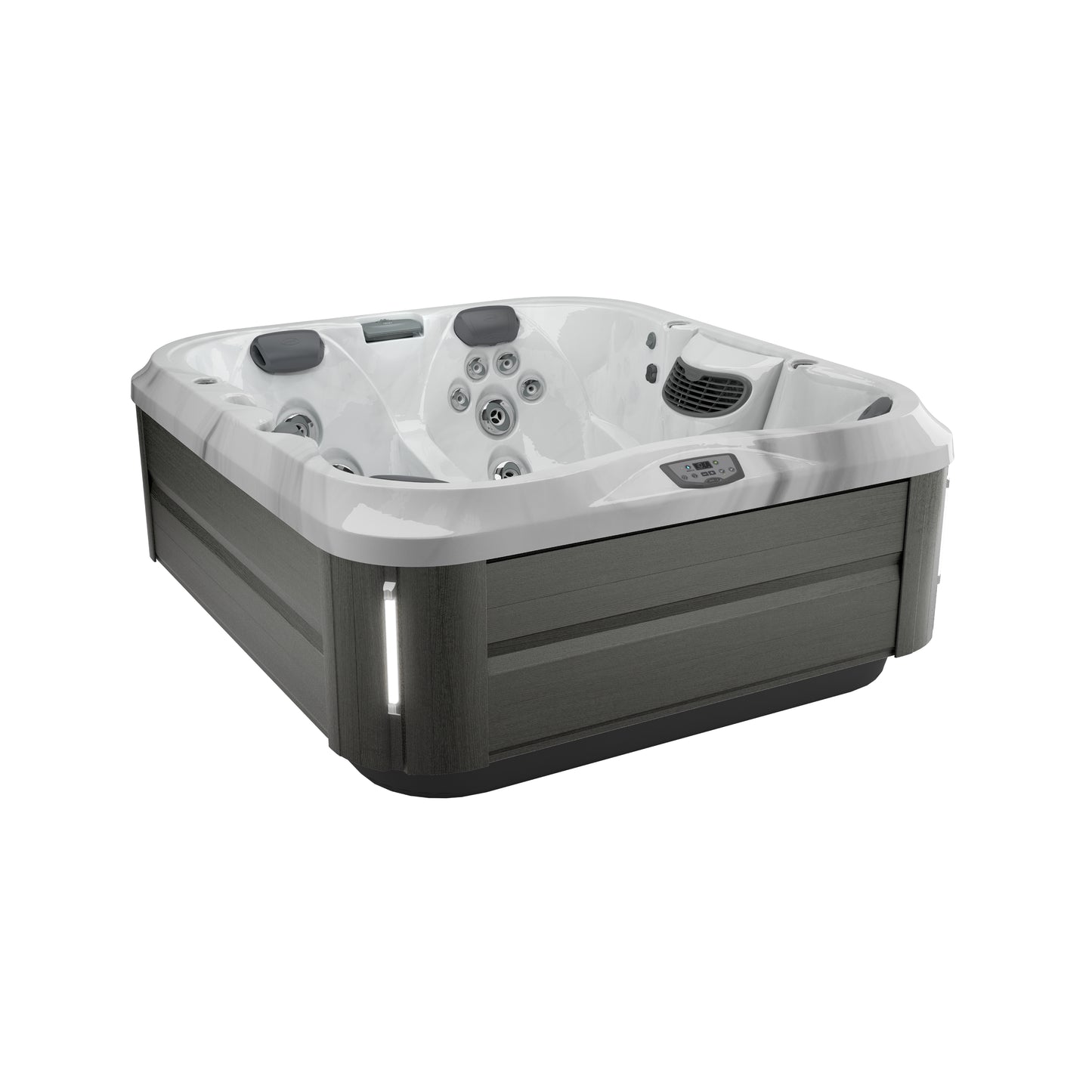 Jacuzzi® J-325™ Hot Tub Package - Platinum Smoked Ebony