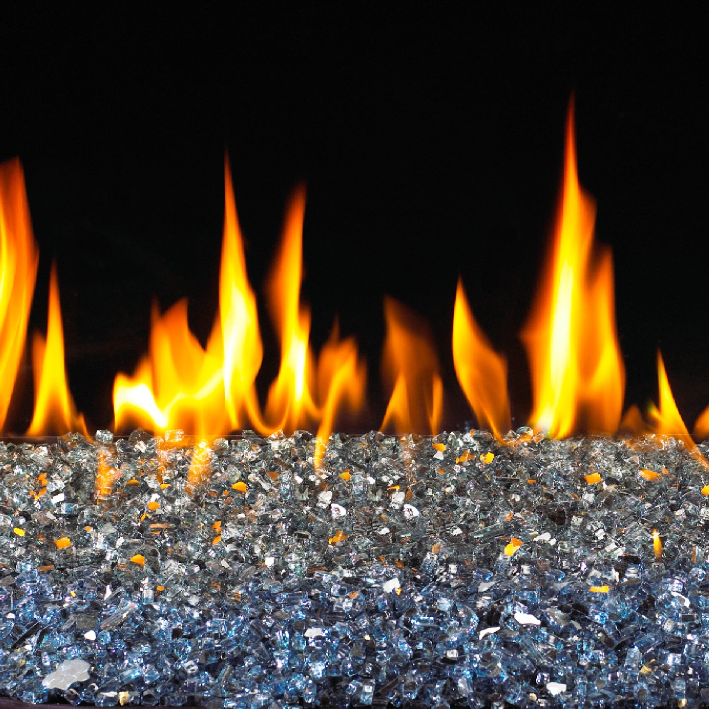 Real Fyre 10 Lbs Carribean Reflective Fireglass GL-10-NR