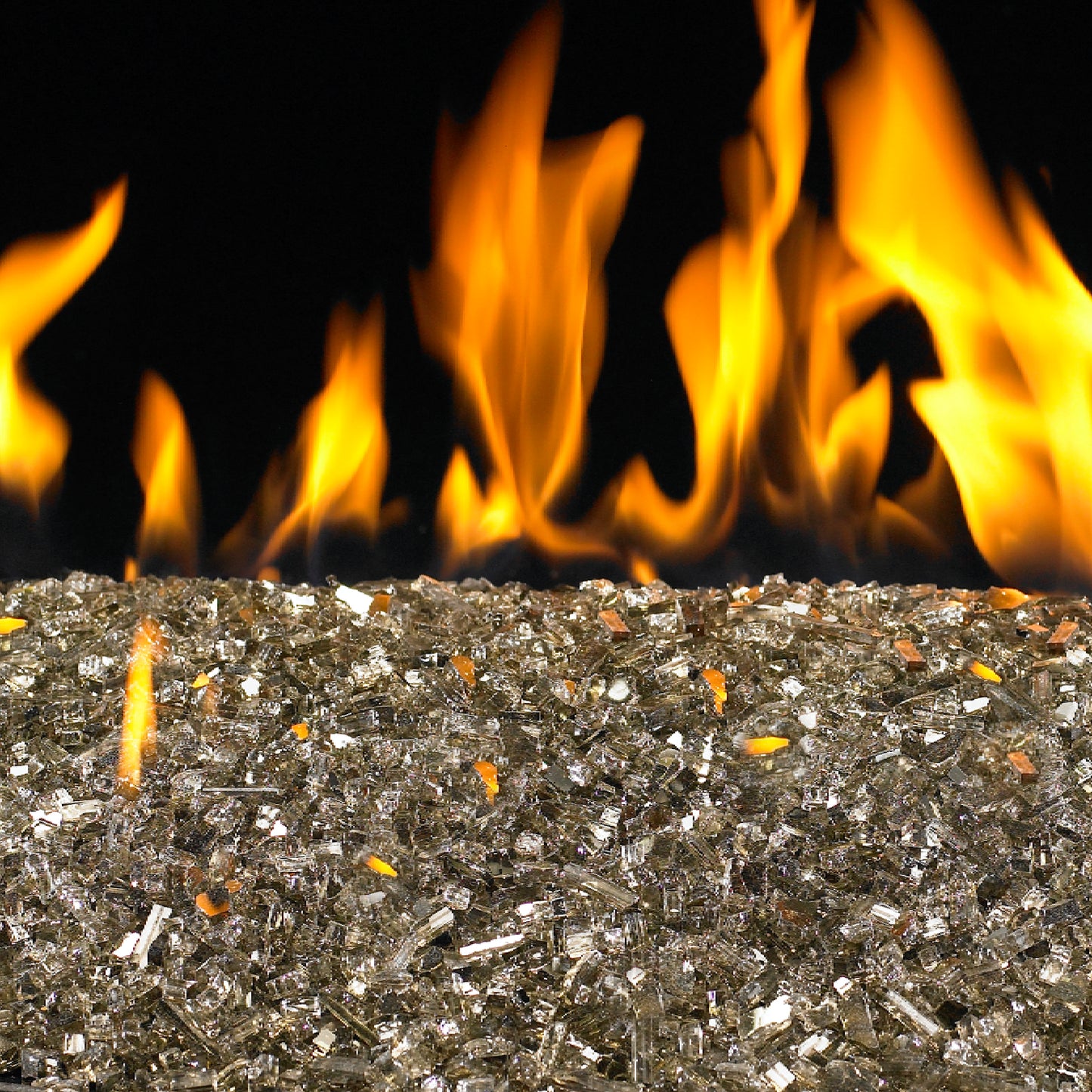 Real Fyre 10 Lbs Bronze Reflective Fireglass GL-10-ZR