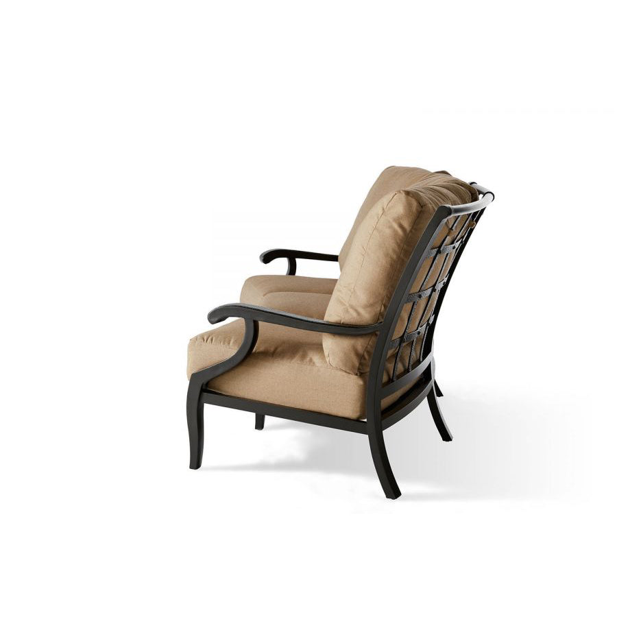 Mallin Turin Cushion Crescent Sofa TX-891 - Autumn Rust / Rochelle Spice
