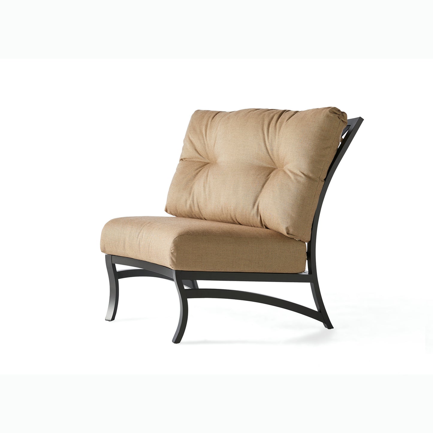 Mallin Volare Cushion Sectional Armless VO-893 - Autumn Rust / Rochelle Spice