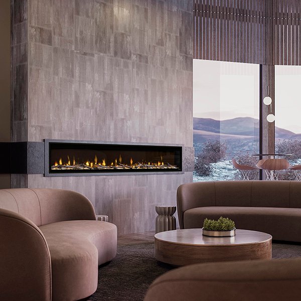 100" Dimplex Ignite Evolve Built-In Linear Electric Fireplace EVO100