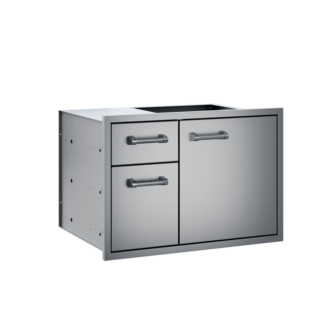 30" Delta Heat 2-Drawer-Door Combo DHDD302-B