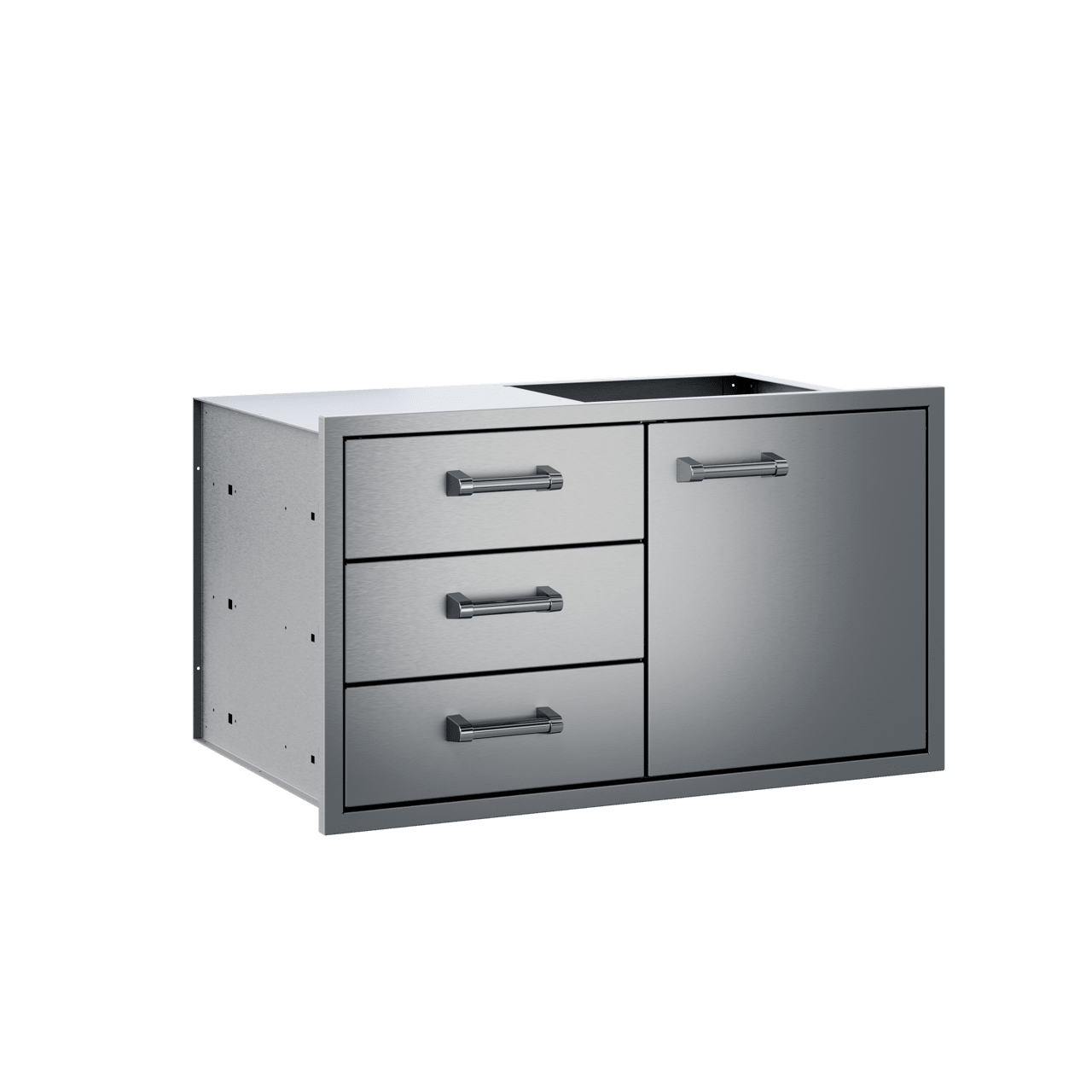 36" Delta Heat 3-Drawer-Door Combo DHDD363-B