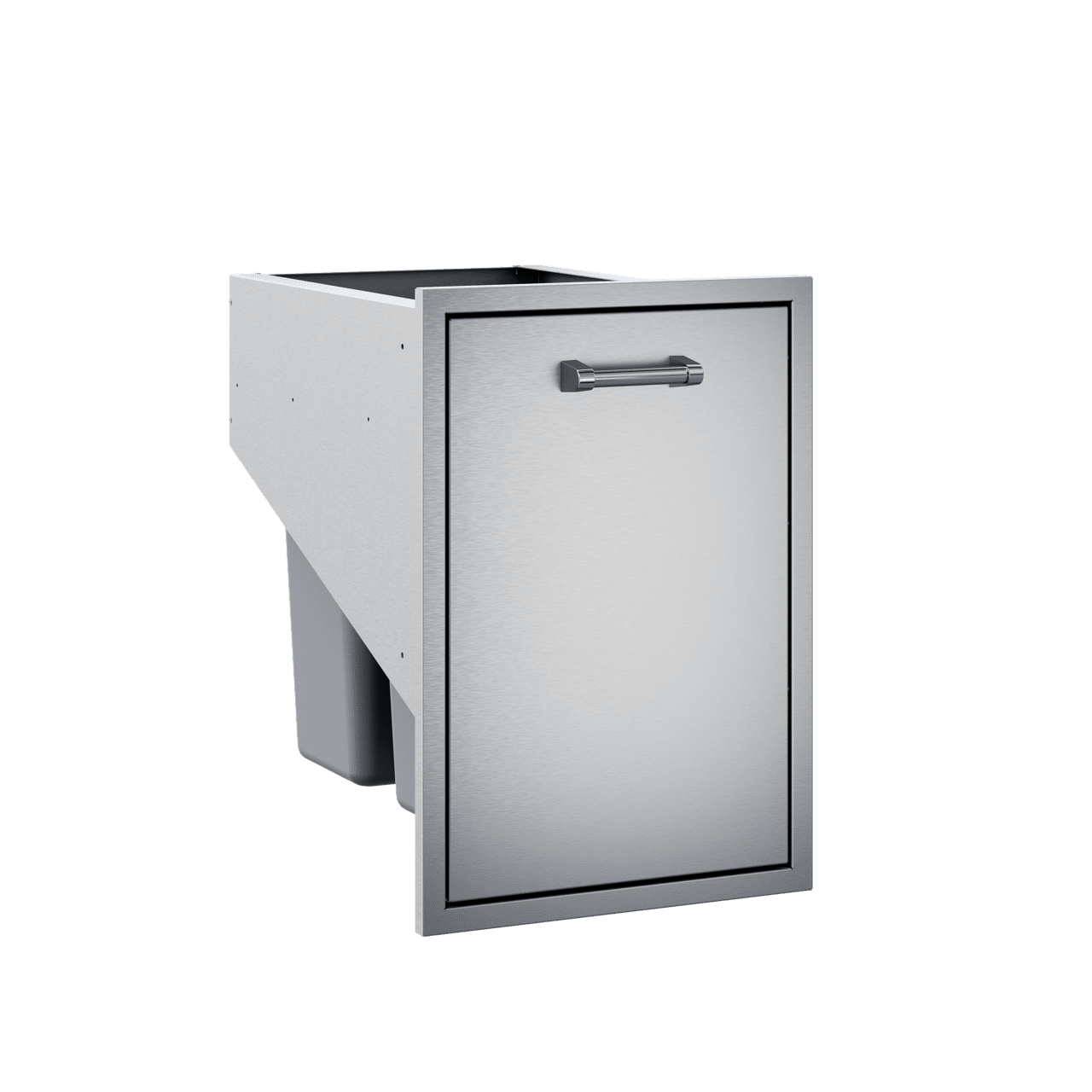 18" Delta Heat Tall Double Trash Drawer (2 Trash Cans Included) DHTD182T-B