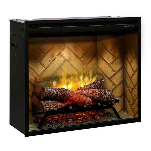 30" Dimplex Revillusion® Electric Fireplace Herringbone 500002388