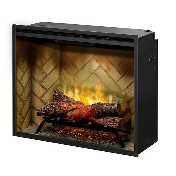 30" Dimplex Revillusion® Electric Fireplace Herringbone 500002388