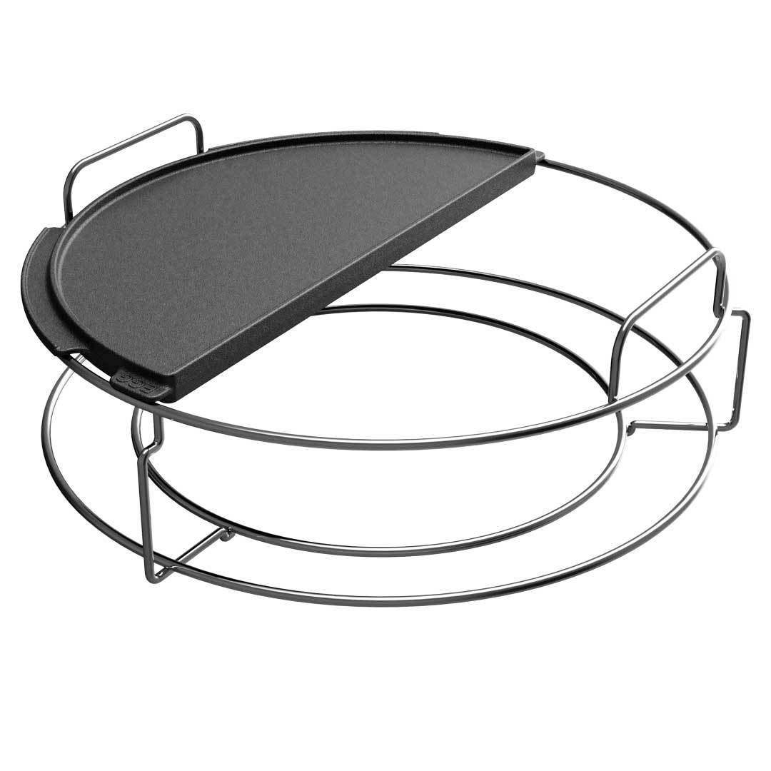 Big Green Egg Half Moon Cast Iron Plancha (2XL, XL) 122995