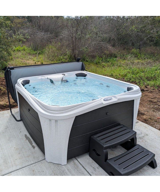 Jacuzzi® Echo™ Hot Tub Package - Glacier Sparkle
