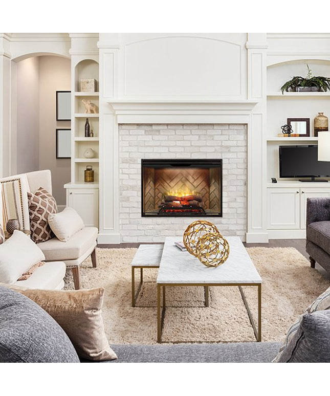 Dimplex Revillusion® 42" Electric Fireplace Herringbone REV42-HB