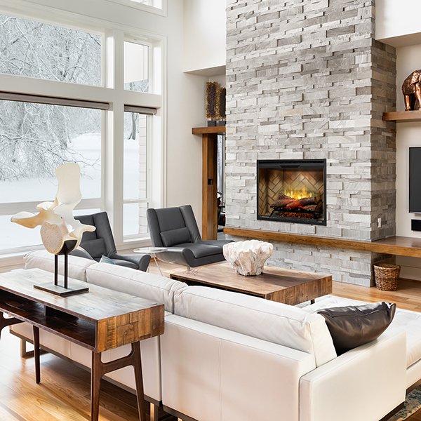 30" Dimplex Revillusion® Electric Fireplace Herringbone 500002388
