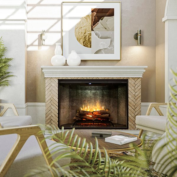 42" Dimplex Revillusion® Electric Fireplace Weathered Concrete 500002411