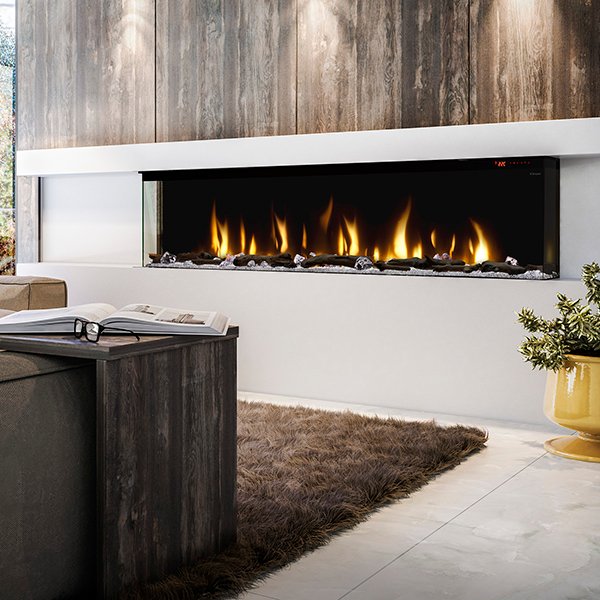 74" Dimplex Ignite® Bold Built-in Linear Electric Fireplace XLF7417-XD