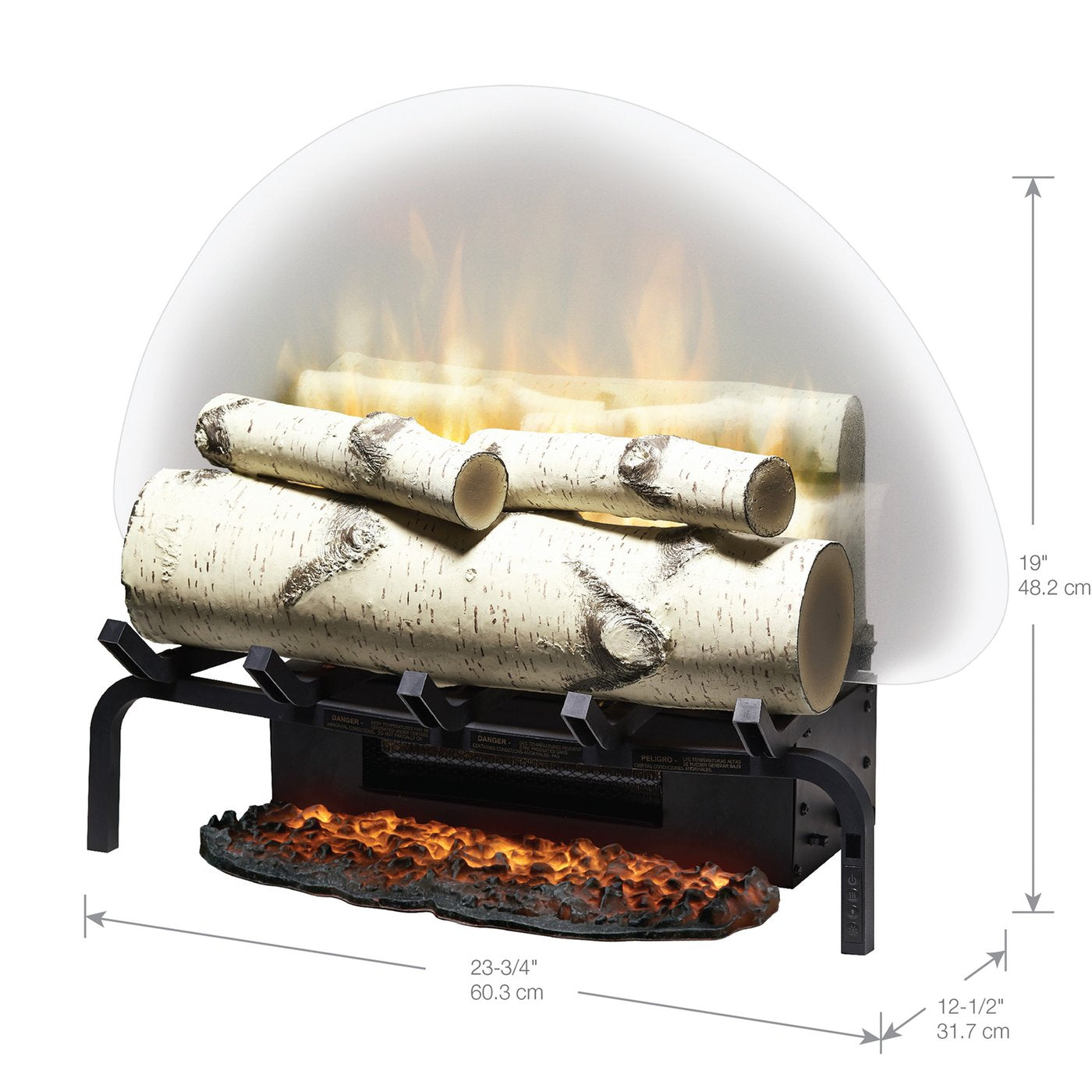 20" Dimplex Revillusion® Plug-In Birch Log Set RLG20BR