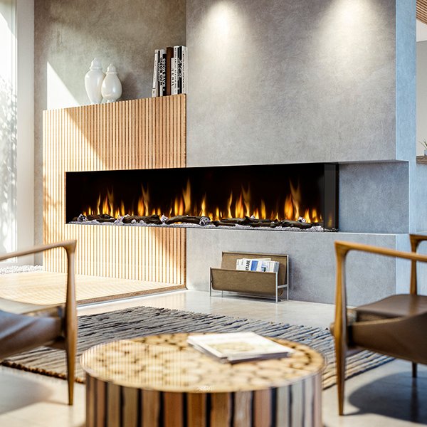 100" Dimplex Ignite® Bold Built-in Linear Electric Fireplace XLF10017-XD