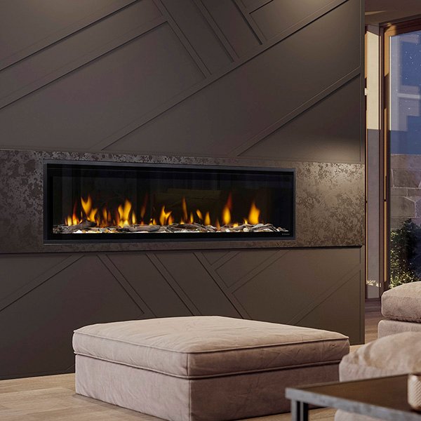 60" Dimplex Ignite Evolve Built-In Linear Electric Fireplace EVO60
