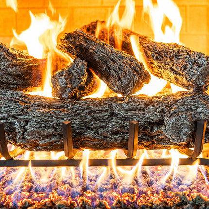 Collection image for: 18" Rustic Oak Gas Log Sets