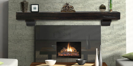 Collection image for: 72" Fireplace Mantel Shelves