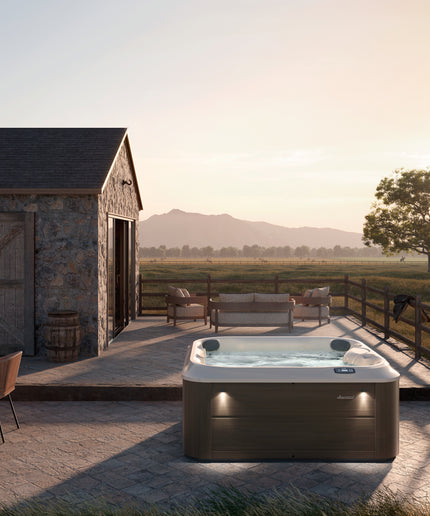Jacuzzi® J-225™ Hot Tub Package - Platinum Pecan