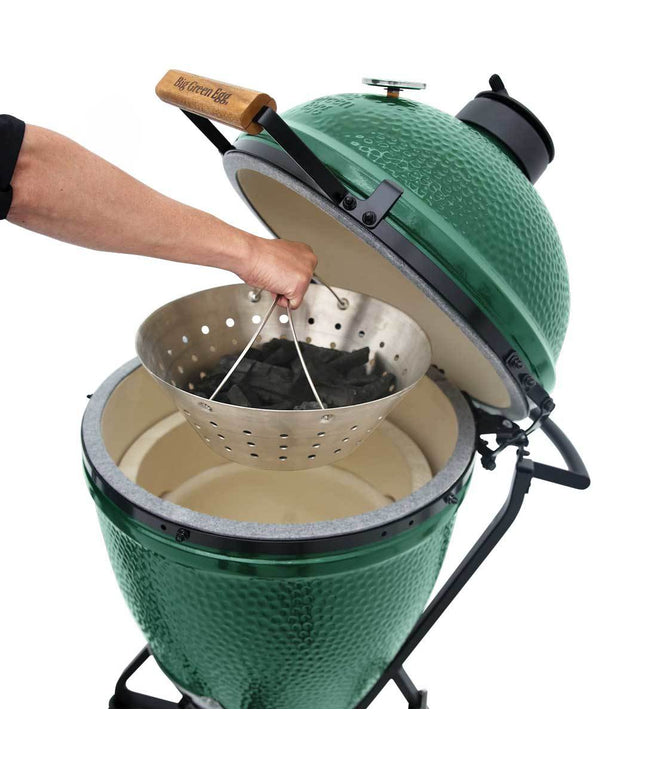 Big Green Egg Stainless Steel Fire Bowls for Large EGG 122674