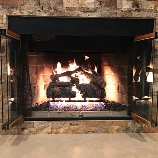 18" Real Fyre Charred American Oak Gas Logs CHAO-18/20