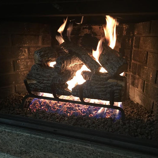 18" Real Fyre Charred Oak Gas Logs CHD-18/20