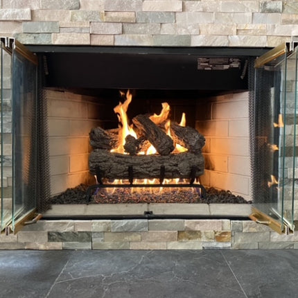 18" Rustic Oak - Logs Only (Burners Sold Separately)