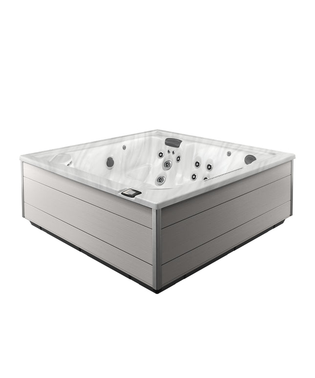 Jacuzzi® J-LXL™ Hot Tub Package - Platinum Brushed Gray