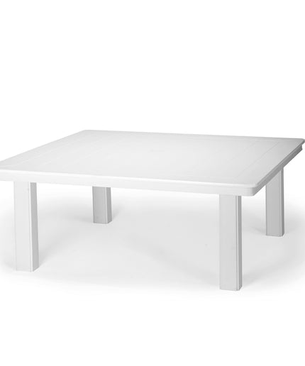 Telescope 42"W x 42"D x 18"H Square MGP Slat Top Coffee Table 3736+T096 - Snow