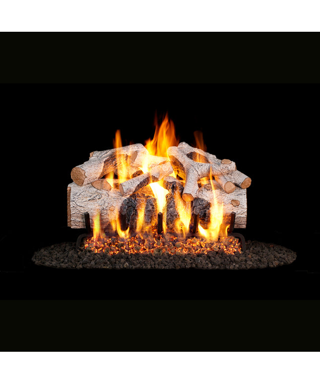 24" Real Fyre Charred Mountain Birch Gas Logs CHMBW-24