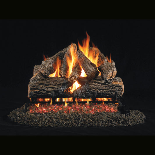 24" Real Fyre Charred Oak Gas Logs CHD-24