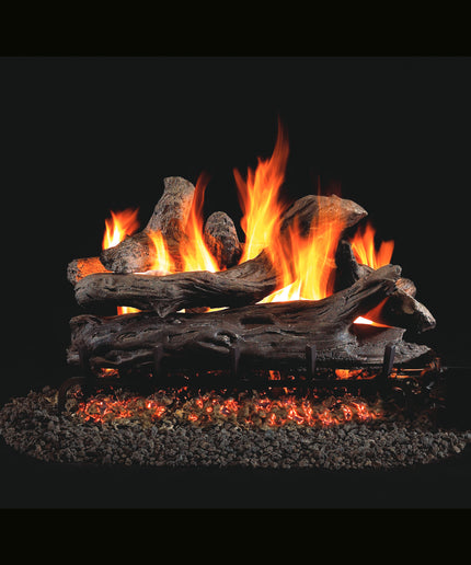 24" Coastal Driftwood Gas Log Set - Match Ignition