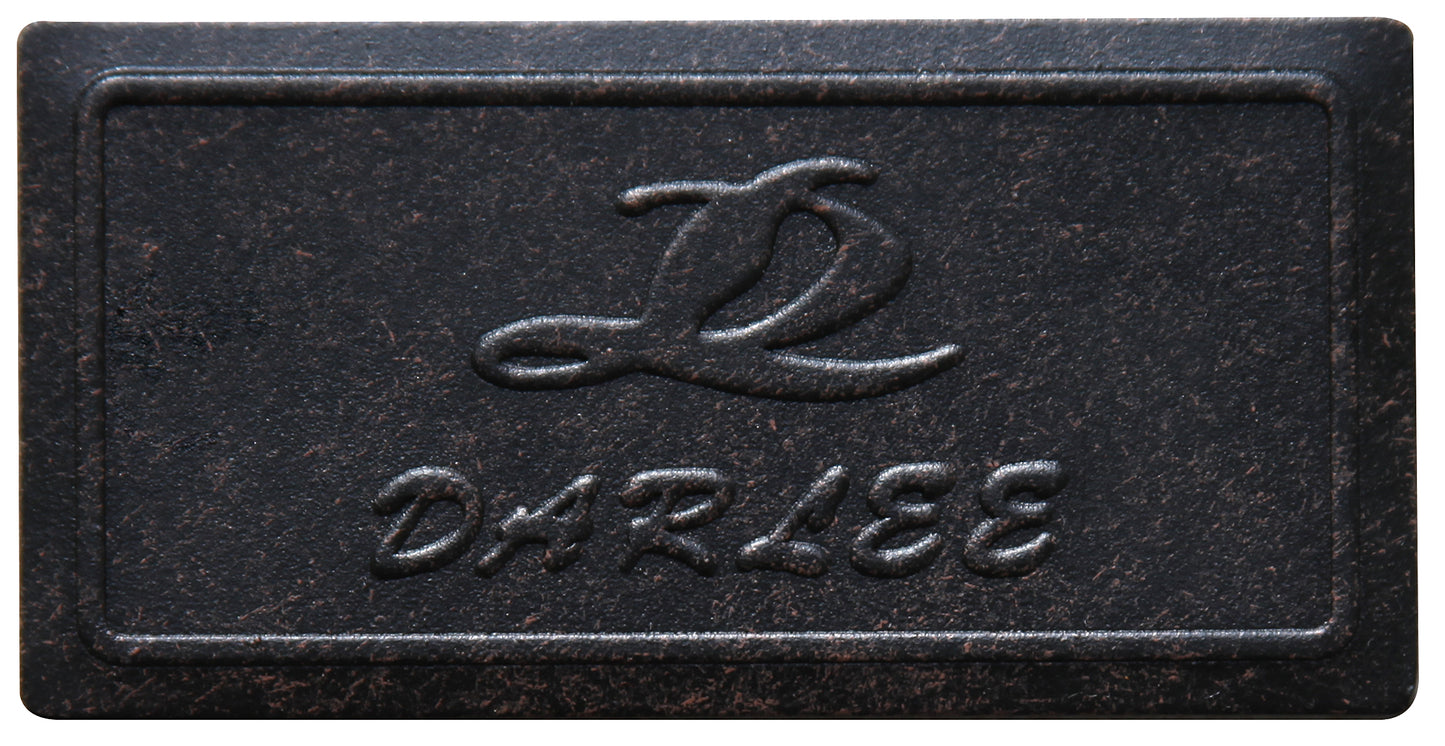 Darlee Nassau Cast Aluminum Swivel Counter Stool DL13-7CH - Antique Bronze